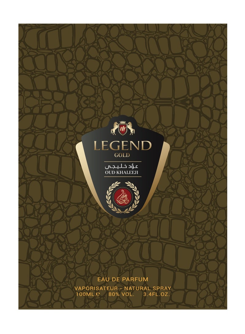 Oud Khaleeji Legend Gold100 ML From Oud khaleeji - Image 2