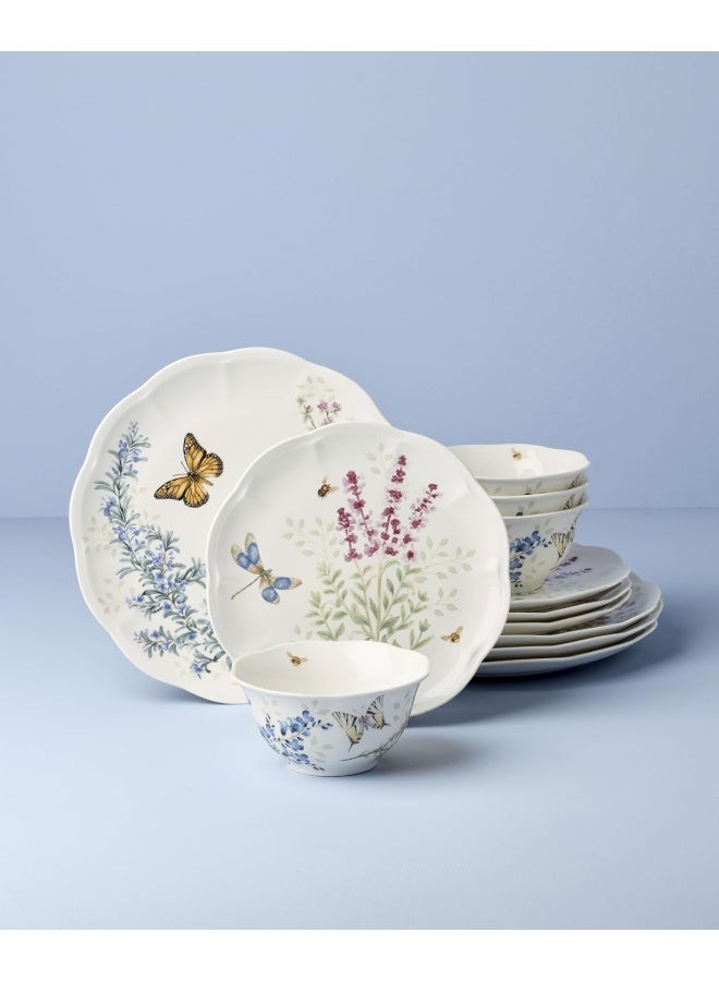 Lenox 897792 Butterfly Meadow Herbs 12Piece Dinnerware Set - Image 2