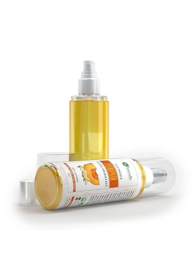Naturalis Essence Of Nature Cold Pressed Pumpkin Seed Carrier Oil For Hair And Skin, 200 Ml  - Image 2