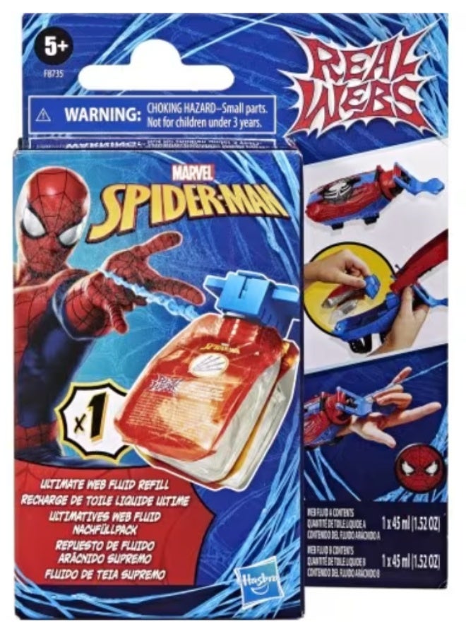 Hasbro Games Marvel Spider-Man Webs Ultimate Web Fluid Refill Pack - Image 3