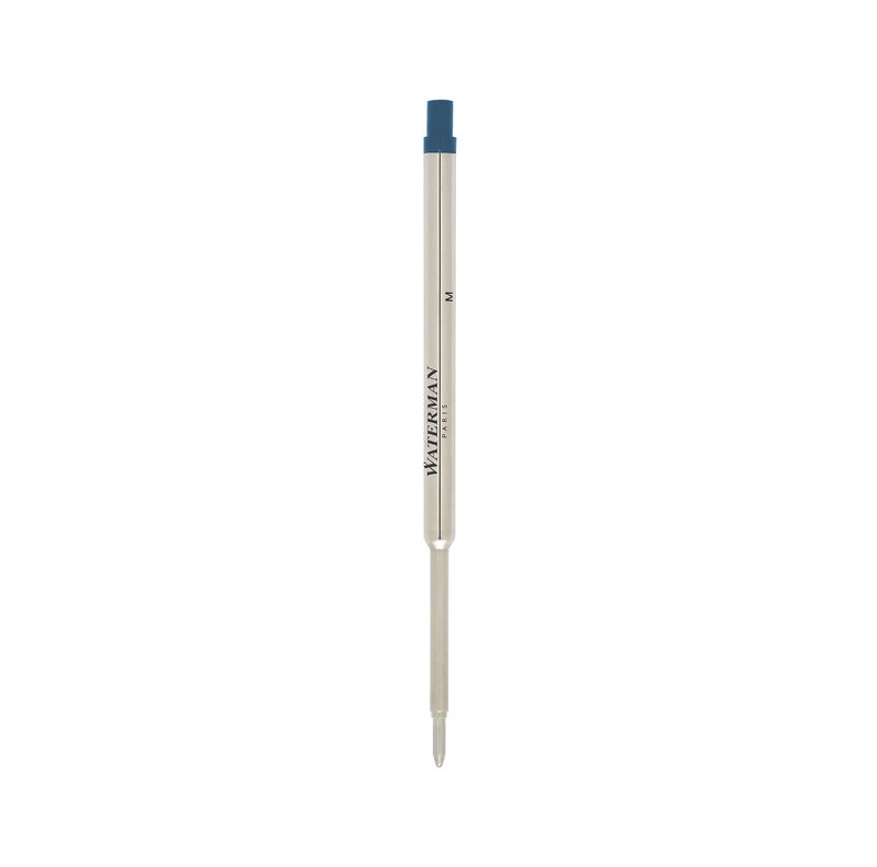 Waterman إعادة تعبئة قلم حبر جاف ووترمان، طرف متوسط، حبر أزرق، 1 قطعة - Image 2