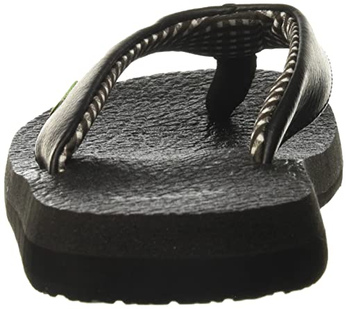Sanuk Yoga Mat - Cushioned Sandals - Women's Ebony - 10 - Image 4