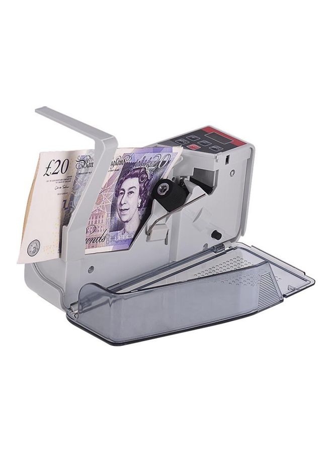 NIBEMINENT Portable Mini Handy Money Counter White - Image 1