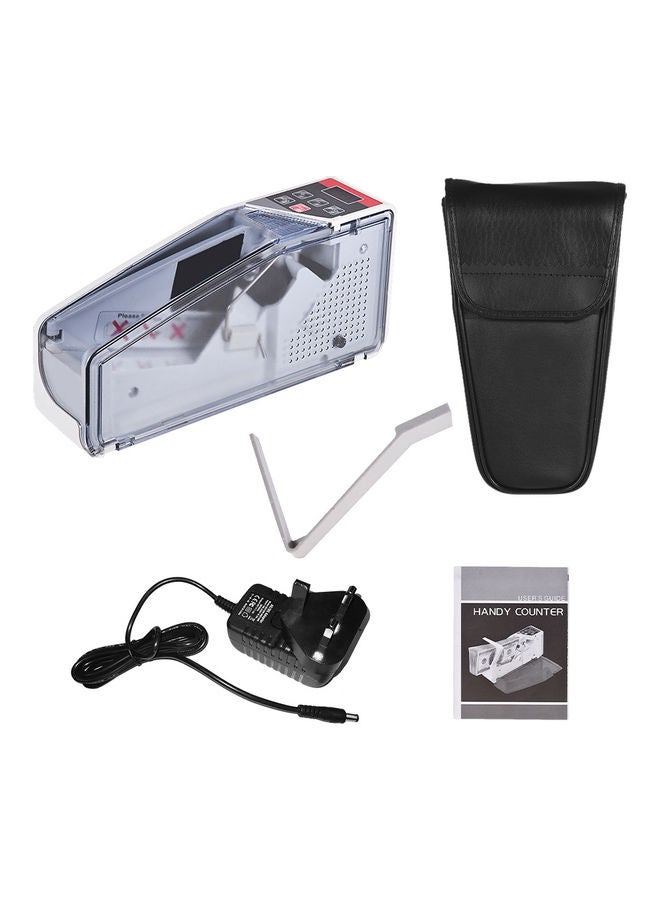 NIBEMINENT Portable Mini Handy Money Counter White - Image 2