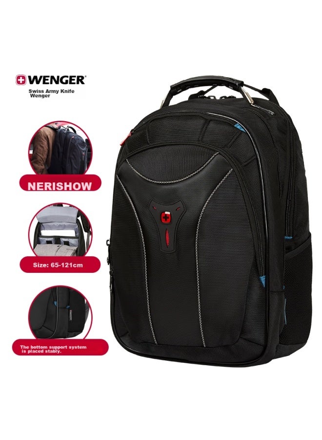 Wenger Swiss Army Knife 17.3-inch Laptop Bag, Business Backpack For Men, Large Capacity, Multifunctional, High-end Feel - Image 3