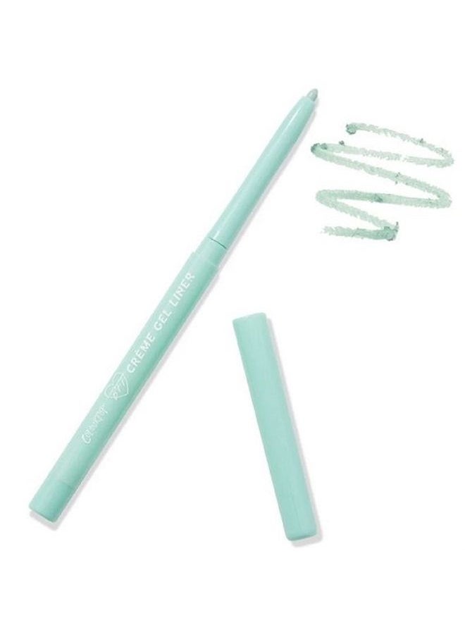 ColourPop ICE BREAKER Matte Creme Gel Eyeliner Retractable Pencil (Pastel Mint Aqua), 0.2g (0.007 Ounce) 