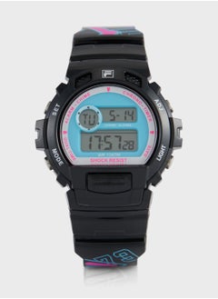 FILA Kids Reinterpret 70'S Digital Watch  - Image 1