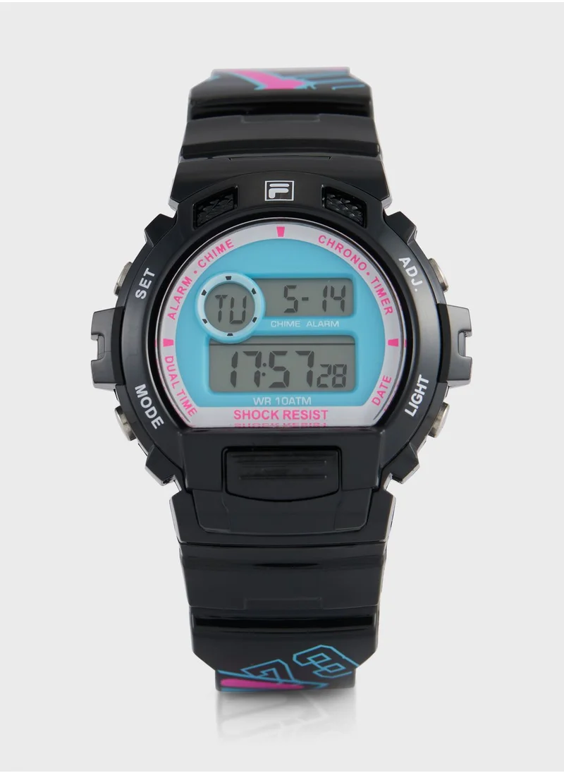 فيلا Kids Reinterpret 70'S Digital Watch