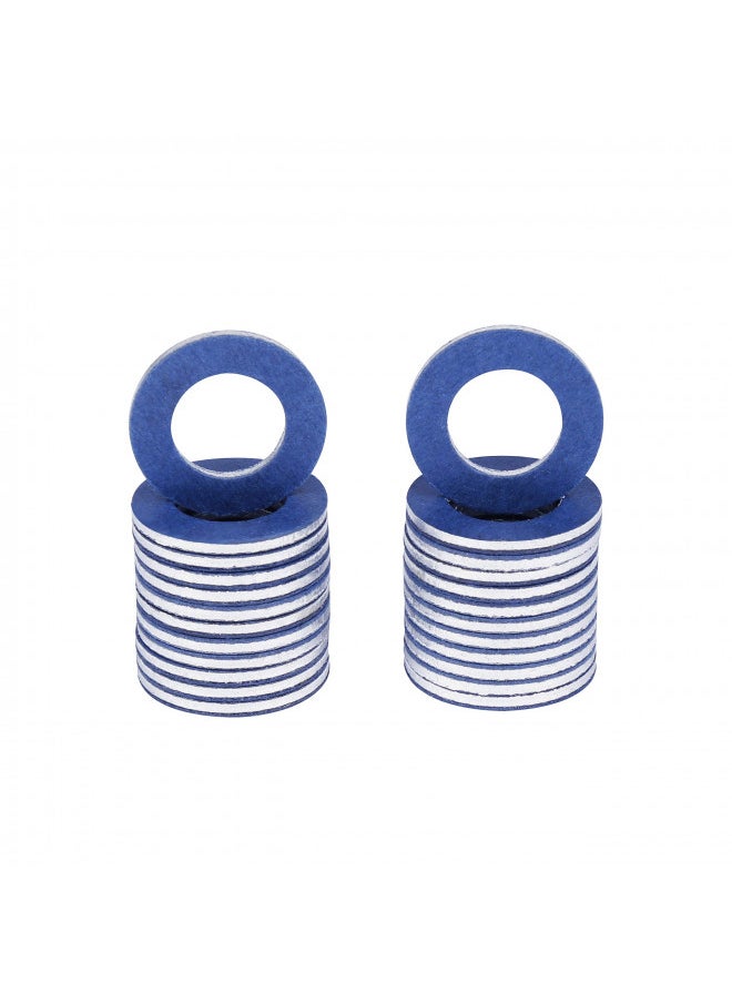 KOROP AUTO PARTS 90430-12031 (24Pcs) Aluminum Oil Drain Plug Gaskets Fits for Toyota Lexus Scion Crush Washer Seals Replaces# 9043012031  - Image 4