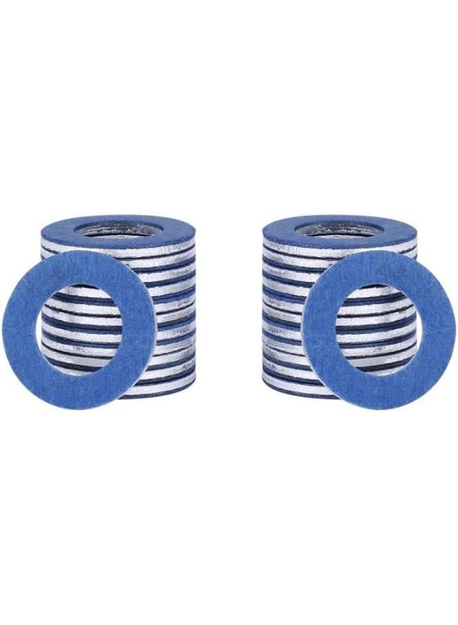 KOROP AUTO PARTS 90430-12031 (24Pcs) Aluminum Oil Drain Plug Gaskets Fits for Toyota Lexus Scion Crush Washer Seals  - Image 5