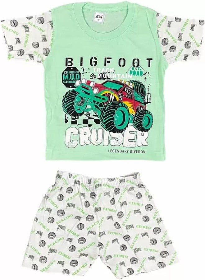 Shera Without Button T-Shirt(LightGreen 12-18m) - Image 3