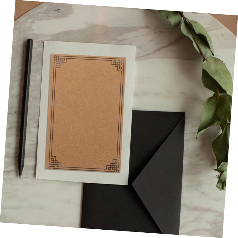Self Adhesive Kraft Paper Envelopes 100 Pack For Money Seeds Coins Credit Cards - Image 4