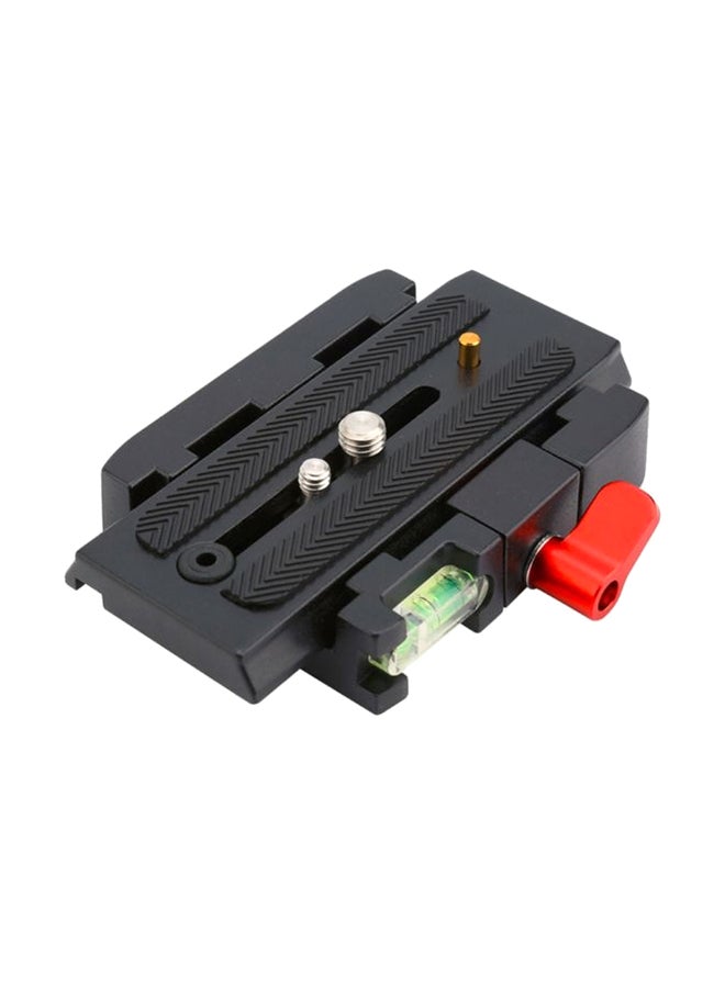 لوحة مشبك إطلاق سريع لمانفروتو 501/500AH/701HDV/503HDV/Q5 577 باللون الأسود/الأحمر - Image 1