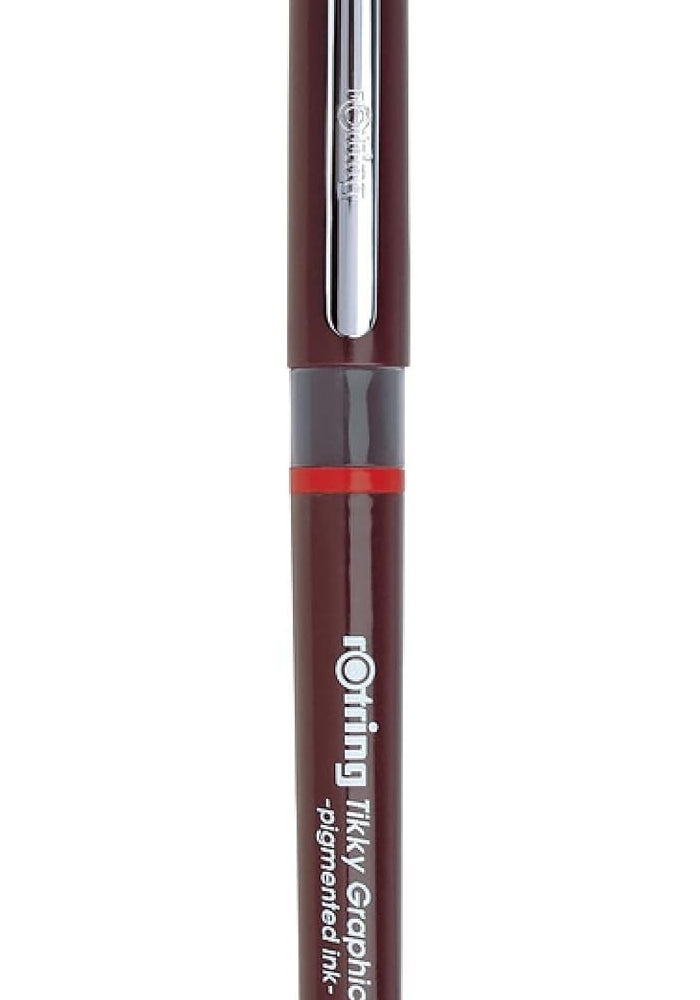 Rotring Tikky Graphic Fine Liner Pen 0.50mm - Black Ink - Image 4
