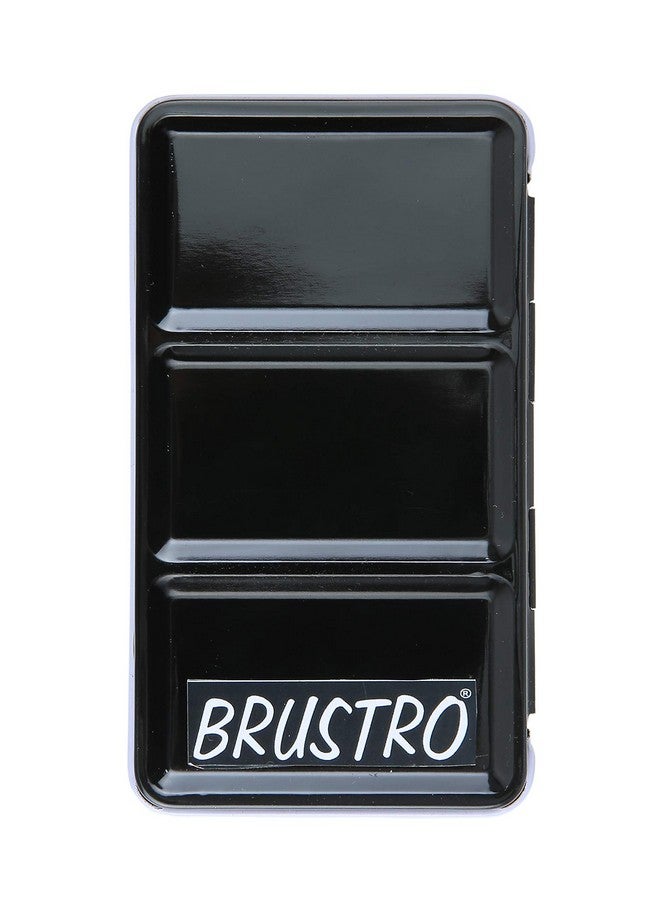Brustro Empty Watercolour 12 Half Pan Metal Box (Pans Included) - Image 3