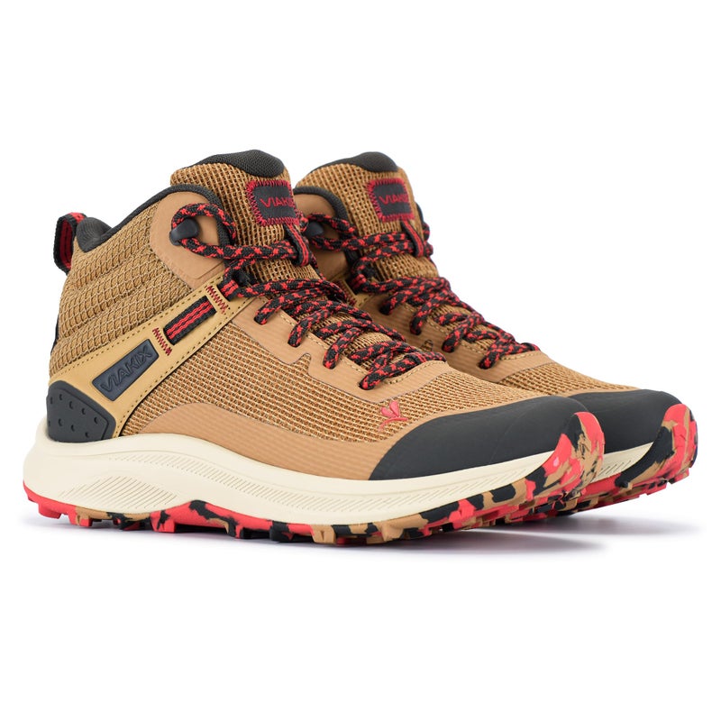 Viakix Monterra Mid Womenâ€™s Waterproof Hiking Boots â€“ Lightweight Comfortable Trail Shoes for Trekking, Backpacking, Thru & Day Hikes, Wheat 8 - Image 5