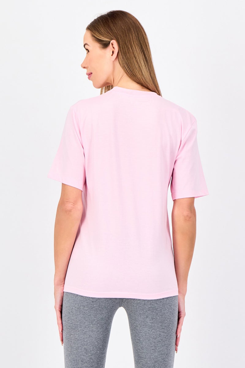 Champion Women Sportswear Fit Short Sleeve Outdoor T-Shirt, Pink - Image 3