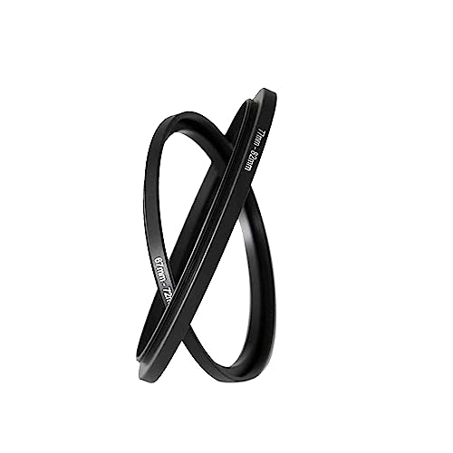 HIFFIN Camera Lens Step Up Filter Adapter Rings, 49-52, 52-55, 55-58, 58-62, 62-67, 67-72, 72-77, 77-82mm Metal Step Up Rings Kit with Anodized Aluminum Threaded Black Frame - Image 5