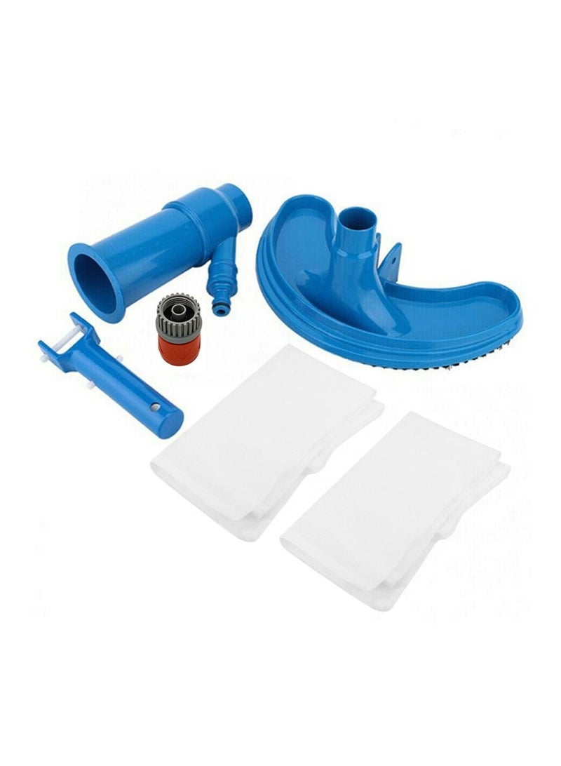 Generic Swimming Pool Vacuum Cleaner Cleaning Disinfect Tool Set (EU)  - Image 2