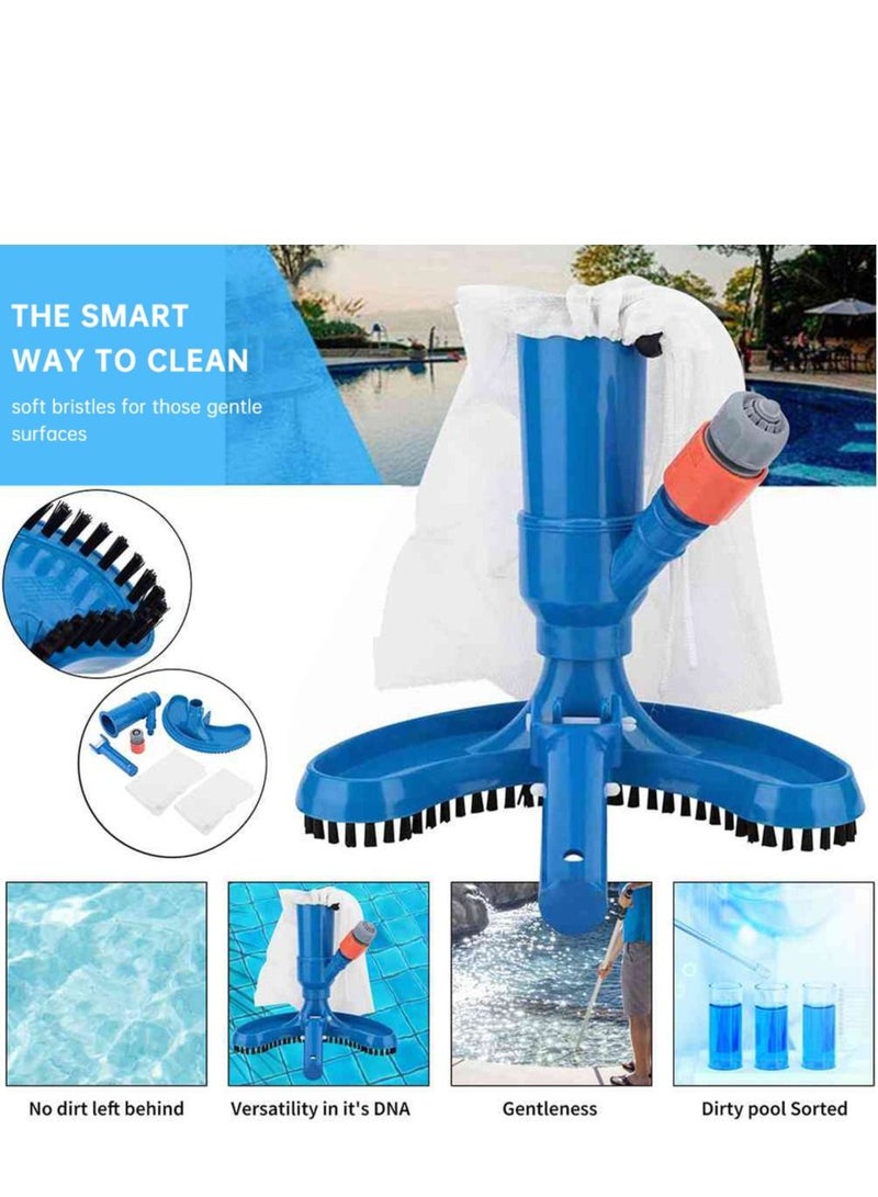 Generic Swimming Pool Vacuum Cleaner Cleaning Disinfect Tool Set (EU)  - Image 3