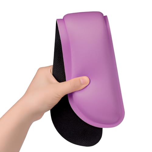 Dapesuom Enlarge Keyboard Wrist Rest, Memory Foam Keyboard Wrist Cushion for Computer Desk Mats Support, Pain Relief Ergonomic Mouse Pad Rests with Non-Slip Base for Gaming, Laptop, Radiant Orchid - Image 3