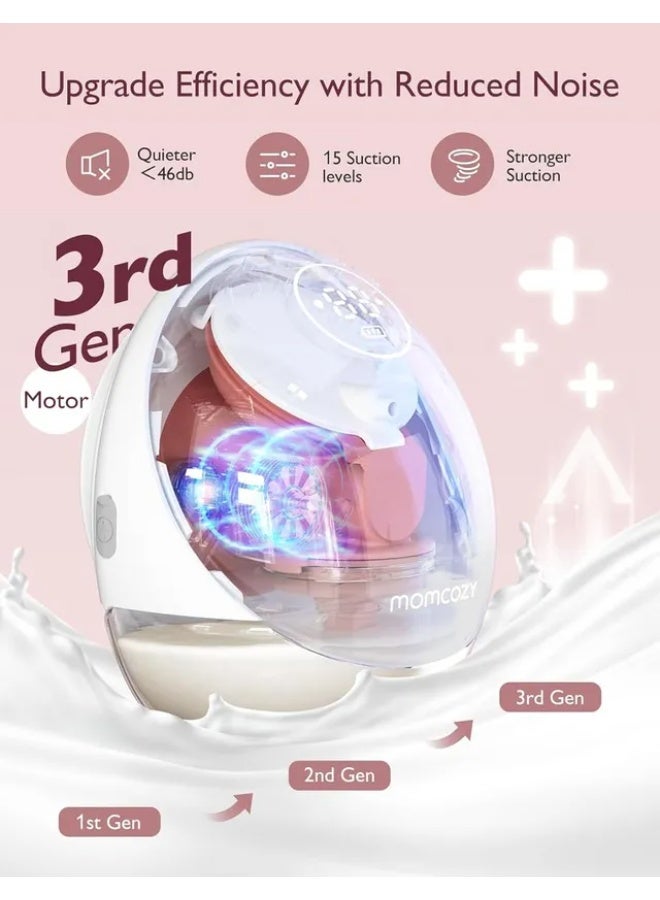 Momcozy M9 Single Electric Wearable Breast Pump - Image 5