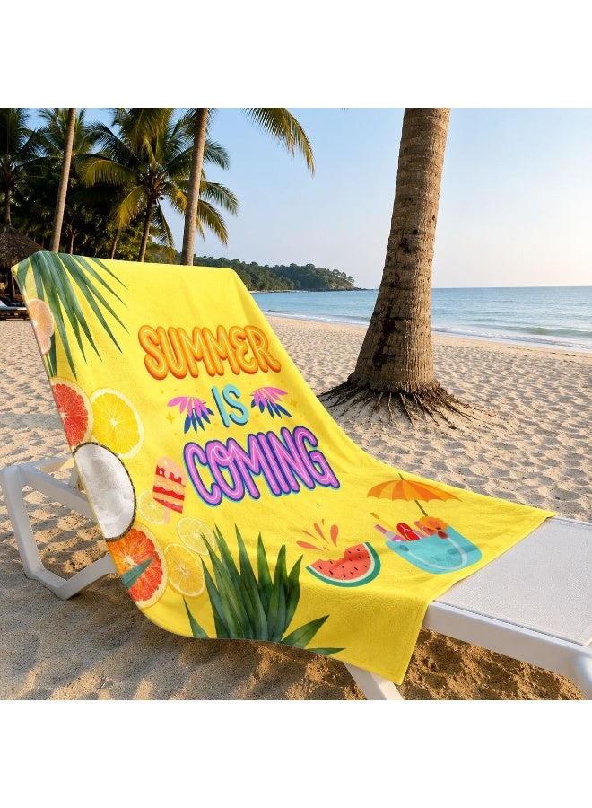 Microfiber Quick Dry Beach Blanket, Towel, Suitable For Swimming,Travel, Camping,Yoga Mat Outings Summer Beach Essentials - Image 3