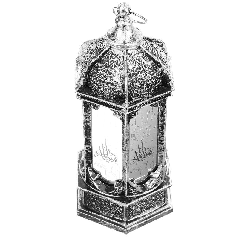 Lovely Pattern Lamp Muslim Lantern Decor Eid Scene Lamp Decor - Image 5