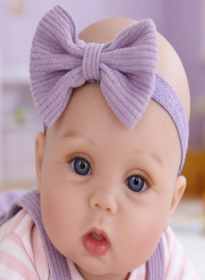 EKOKIZ Lifelike Reborn Baby Dolls - 18 Inch Realistic Baby Doll Cloth Body Newborn Girl with Elephant Outfit & Accessories, Gift Box Included for Kids Role Play, Cuddling & Collectors - Image 3
