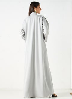 Hadiyath Al Madinah Floral Embellished Abaya - HM  - Image 4