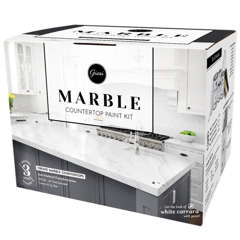 Giani Marble Easy Epoxy Countertop Paint Kit (Carrara White) - Image 2