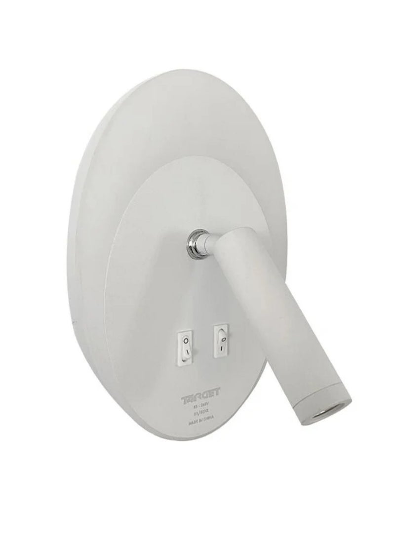 LED Interior Indoor Modern Light Rotatable Wall Lighting White - Image 1