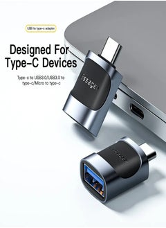 ESSAGER Type C To USB Micro USB To Type C Adapter OTG USB To Type C Adapter  - Image 5