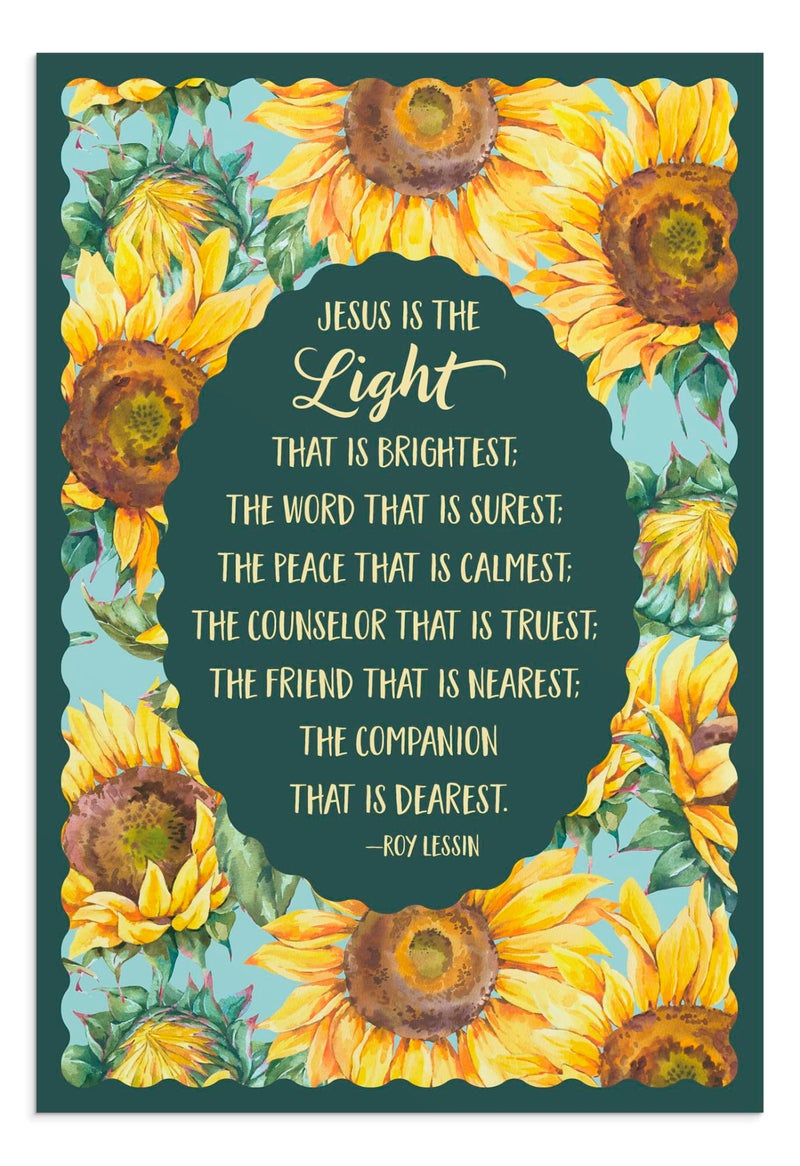 DaySpring - The Lord's Love Never Ends - 4 Floral Desgin Assortment with Scripture - 12 Boxed Praying for You Cards & Envelopes (J9176) - Image 4