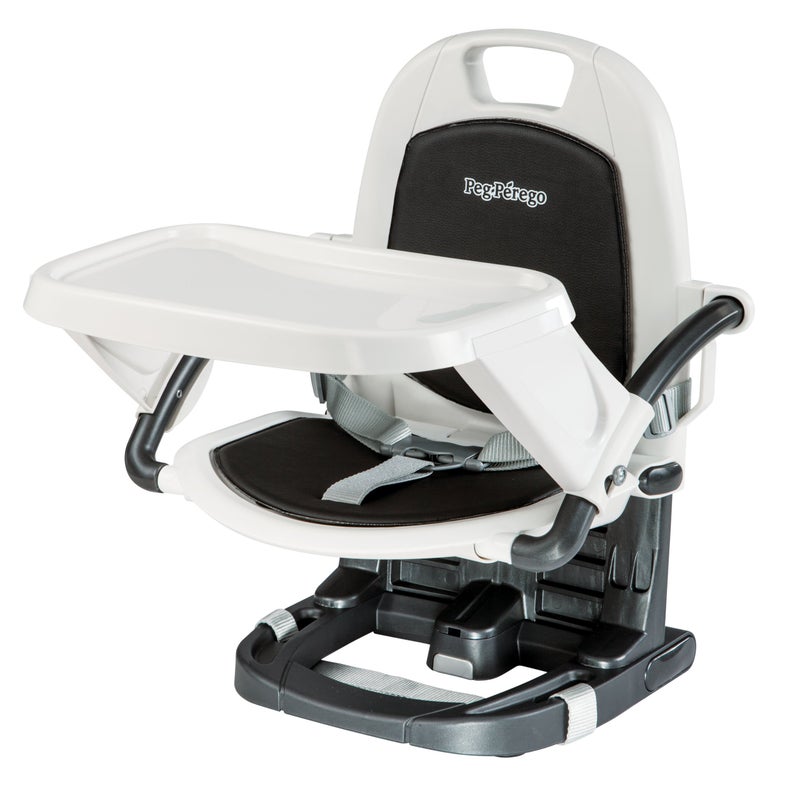 Peg Perego Peg Perego Rialto Booster Seat Suitable for Children 6 Months and up Made in Italy Licorice Black