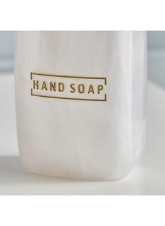 Home Box Orion Polyresin Soap Dispenser 7.8 x 18.3 x 6 cm  - Image 3