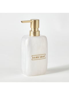 Home Box Orion Polyresin Soap Dispenser 7.8 x 18.3 x 6 cm  - Image 4