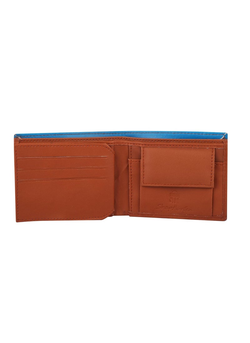 Accessorize Kingdom - Cristiano Ronaldo CR7 Printed Pu Leather Wallet for Men's/Boy's (Red) - Image 1