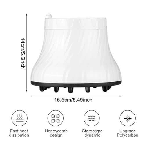 MAYCREATE® Curly Hair Diffuser for Hair Dryer, Heat-Resistant, Adaptable Clip-On Blow Dryer Diffuser, Universal Styling Diffuser Attachment Volumizing Diffuser for Curly Hair, Boosting Volume, White - Image 3