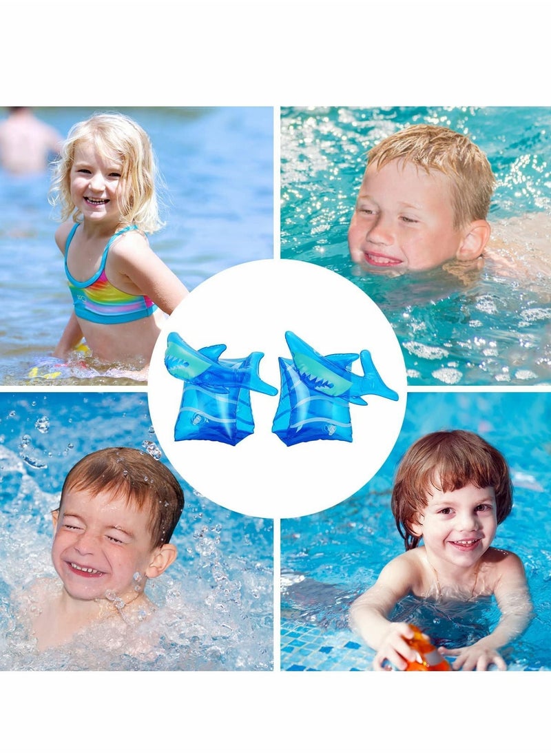 Y&D Inflatable Swim Floater Sleeves for Kids, Swimming Rings, Cartoon Swimiming Armbands Floaties Water Wings Floatation Sleeves, Pool Sports Learning Training Aids  - Image 5