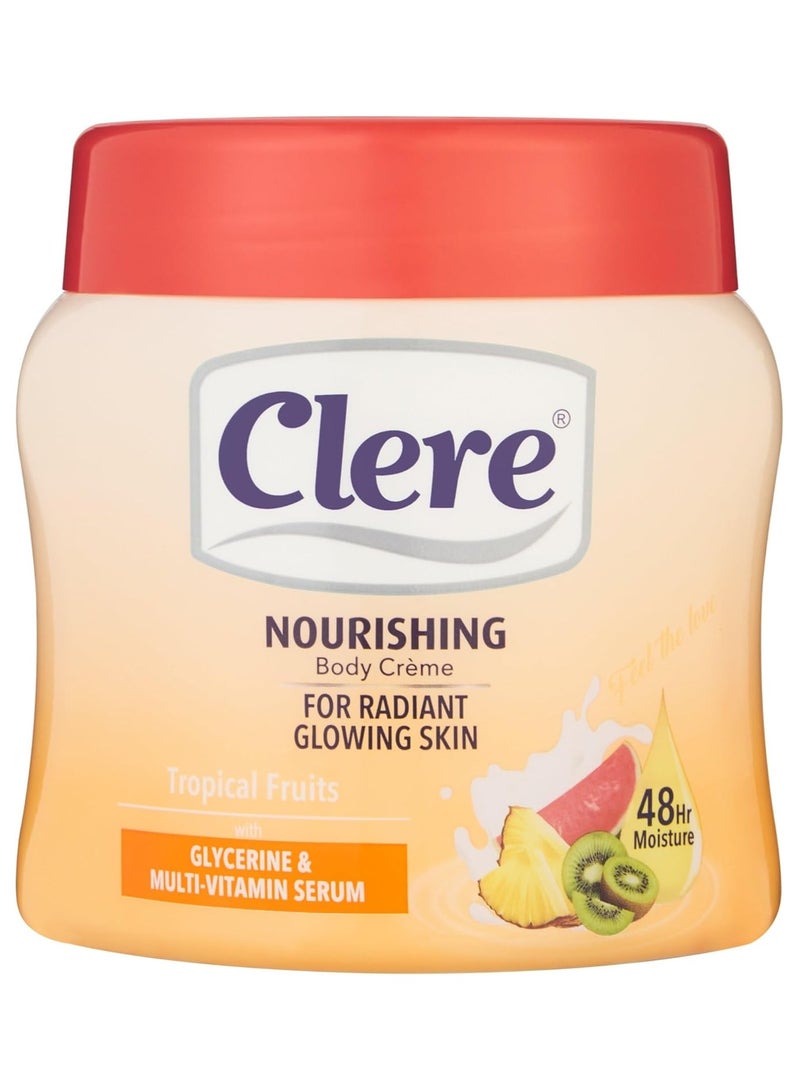 كلير كريم الجسم بالفواكه الاستوائية 500 مل