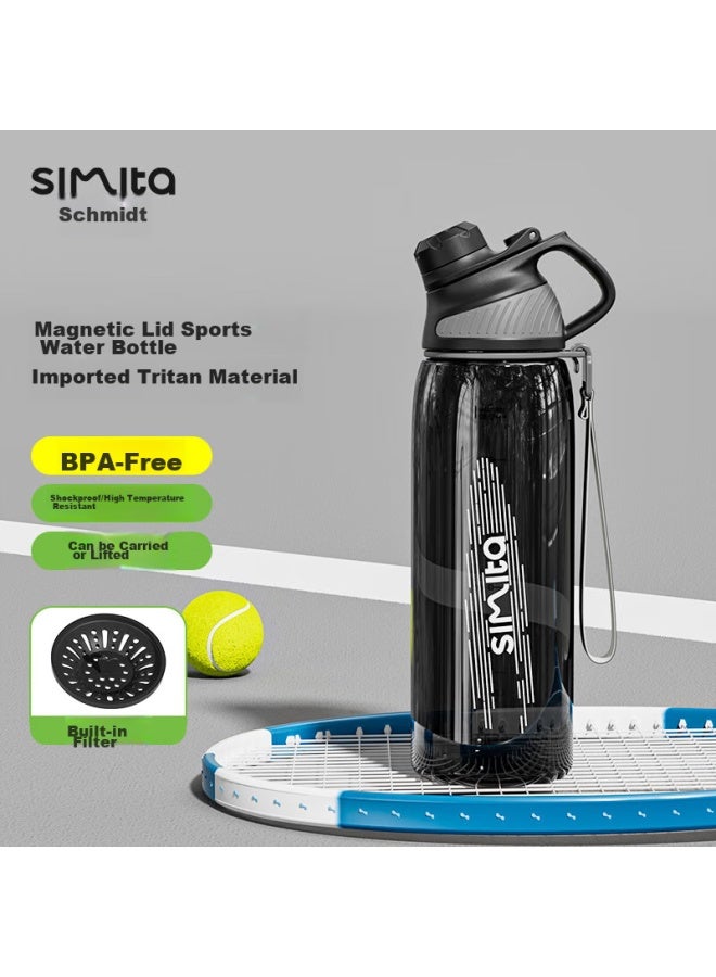 Simita Sports Water Bottle, Portable Large Capacity Water Jug For Men And Women Students, Tritan Plastic Cup - Image 1