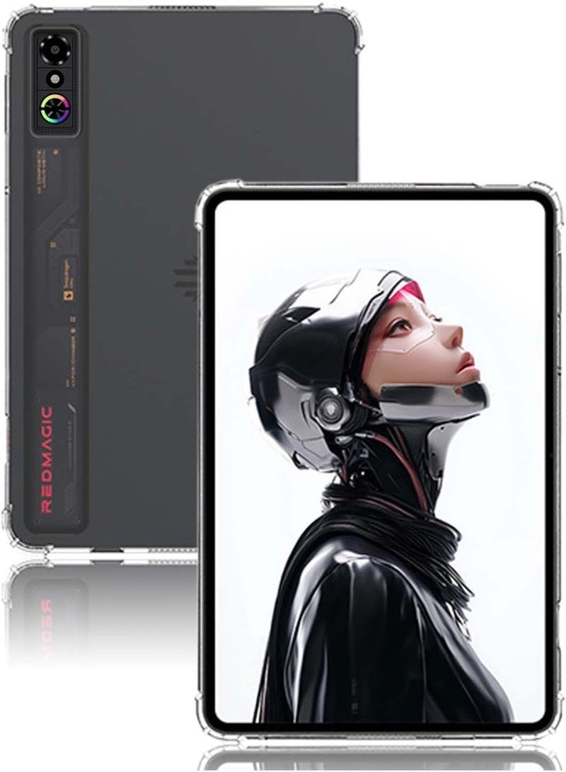 غطاء جهاز REDMAGIC Astra اللوحي 9.06 إنش – حماية شفافة من TPU مرن، نحيف وخفيف، مقاوم للصدمات والخدوش - Image 1