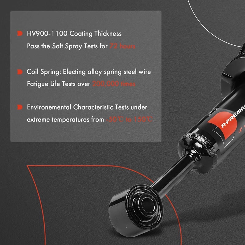 A-Premium Front Strut & Coil Spring Assembly for Toyota Tacoma - Image 4