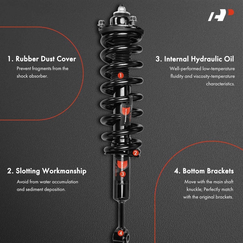 A-Premium Front Strut & Coil Spring Assembly for Toyota Tacoma - Image 3