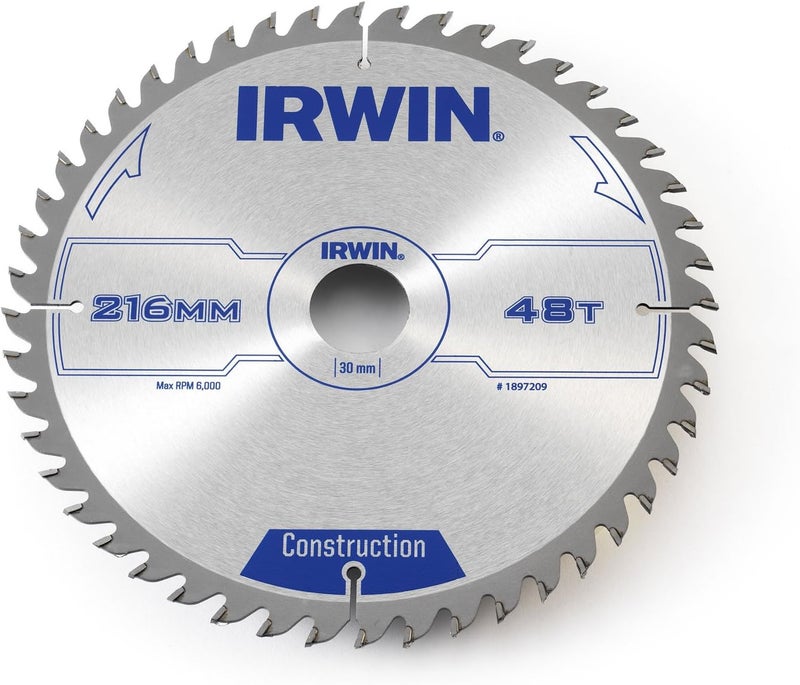 IRWIN 216mm 48-Teeth Circular Saw Blade