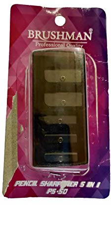Brushman Prefessional Quality Cosmetic Pencil Sharpner (5 IN 1 PS-50) - Image 5