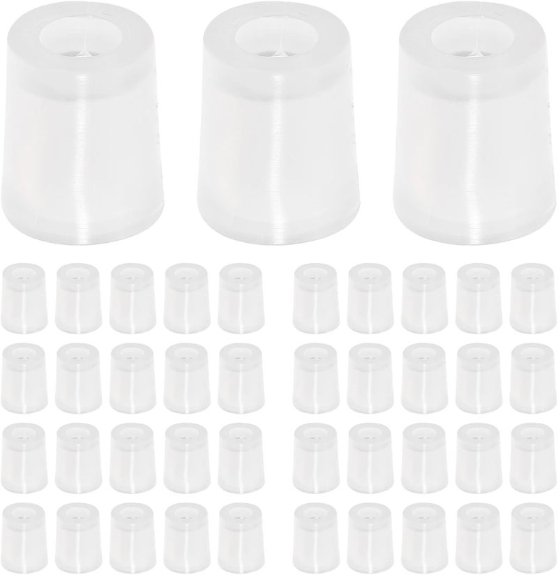 Baluue Perfume Refill Pump Tools 50pcs Adapters Dispenser Pump Makeup Dispenser Transfer Tool for Travel Refillable Spray Bottle