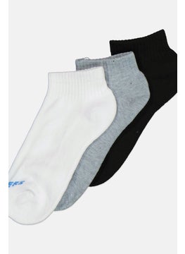 SKECHERS Women 10 Pairs Brand Logo Quarter Socks, Multicolor  - Image 2