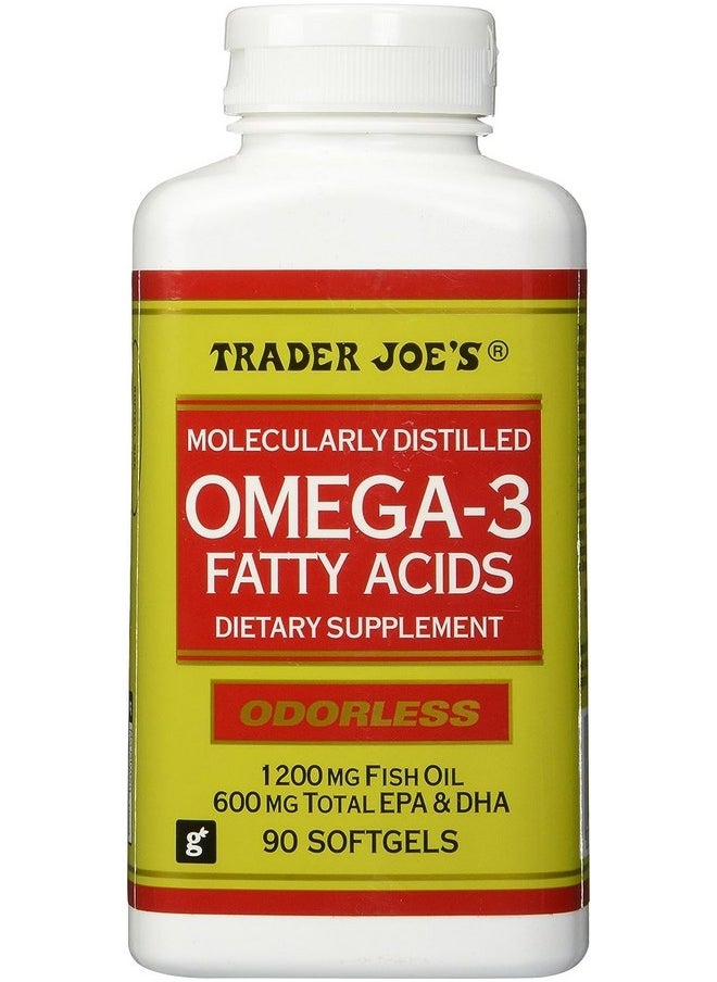 Trader Joe's Trader Joe's Molecularly Distilled Omega-3 Fatty Acids Dietary Supplement  - Image 1